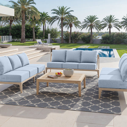 Pop 24*24*6" Outdoor Replacement Cushions Classic Baby Blue