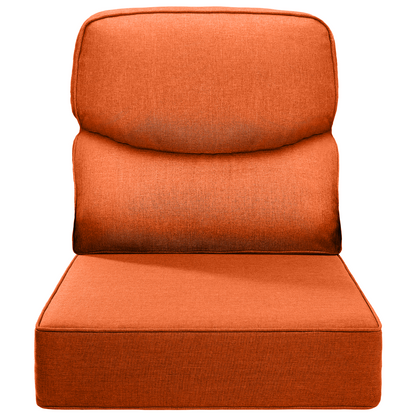 Pop 22*24*6" Outdoor Replacement Cushions Smile Orange