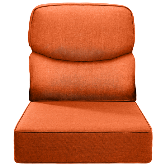Pop 22*24*6" Outdoor Replacement Cushions Smile Orange