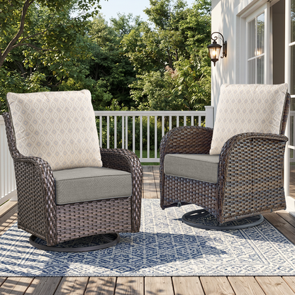 Pop 22*24*6" Outdoor Replacement Cushions Classic Grey Diamond