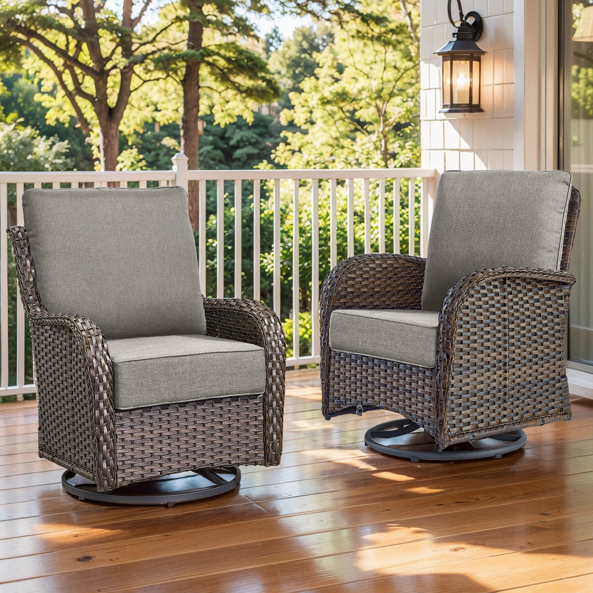 Pop 22*24*6" Outdoor Replacement Cushions Classic Grey