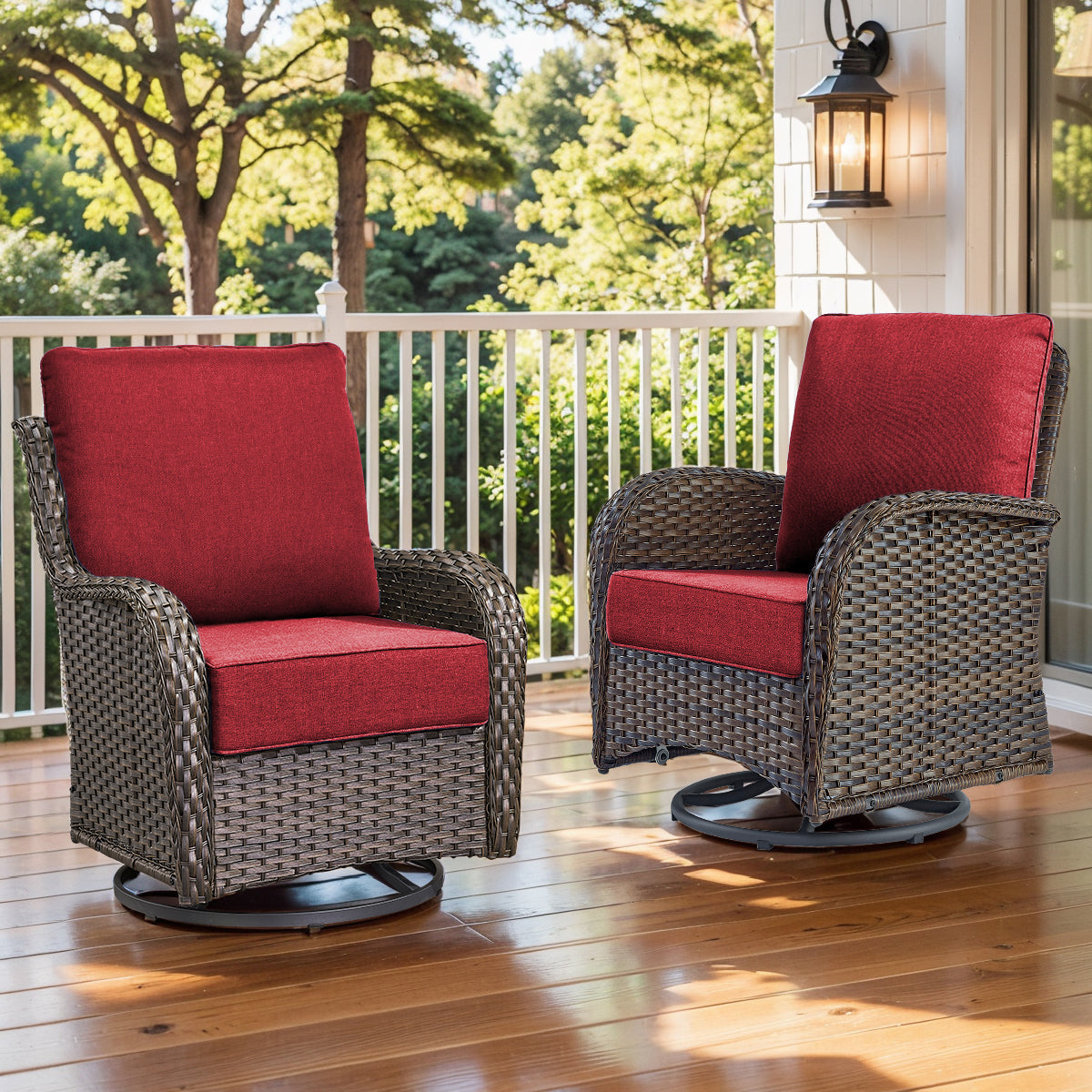 Pop 22*24*6" Outdoor Replacement Cushions Classic Red