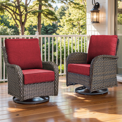 Pop 22*24*6" Outdoor Replacement Cushions Classic Red