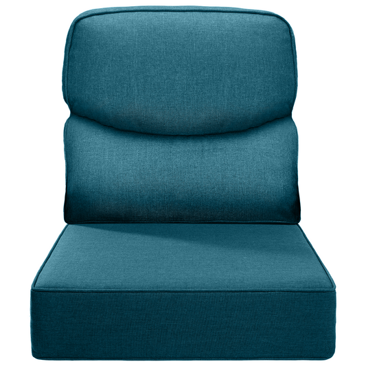 Pop 22*24*6" Outdoor Replacement Cushions Smile Peacock Blue