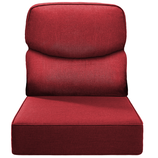 Pop 22*24*6" Outdoor Replacement Cushions Smile Red