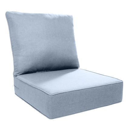 Pop 24*24*6" Outdoor Replacement Cushions Classic Baby Blue