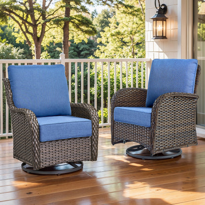 Pop 22*24*6" Outdoor Replacement Cushions Classic Blue