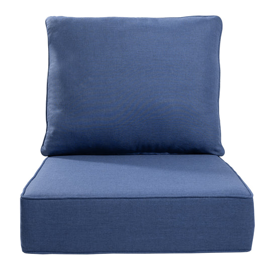 Pop 22*24*6" Outdoor Replacement Cushions Classic Blue