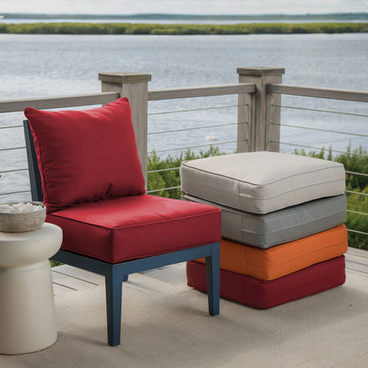 Pop 24*24*6" Outdoor Replacement Cushions Classic Red