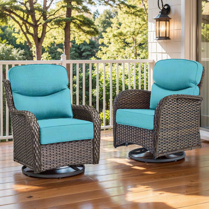 Pop 22*24*6" Outdoor Replacement Cushions Smile Turquoise