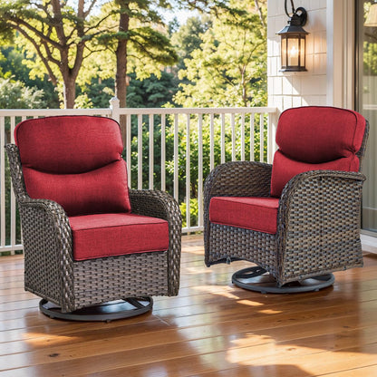 Pop 22*24*6" Outdoor Replacement Cushions Smile Red