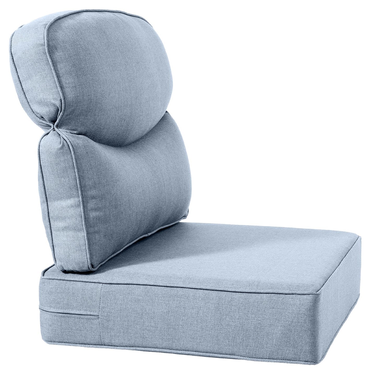 Pop 24*24*6" Outdoor Replacement Cushions Smile Baby Blue