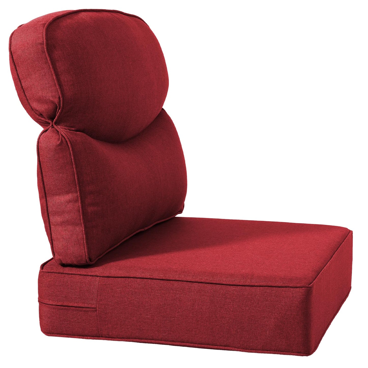 Pop 24*24*6" Outdoor Replacement Cushions Smile Red