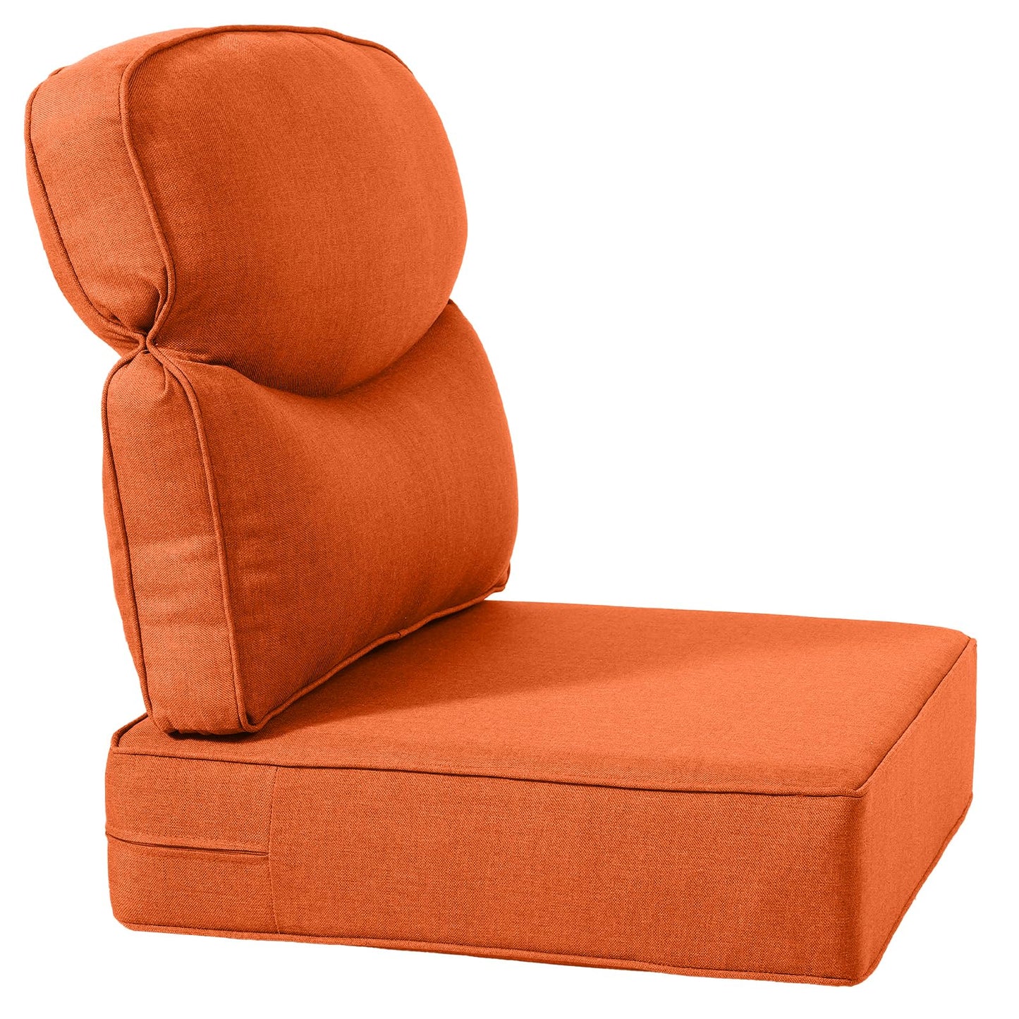 Pop 22*24*6" Outdoor Replacement Cushions Smile Orange