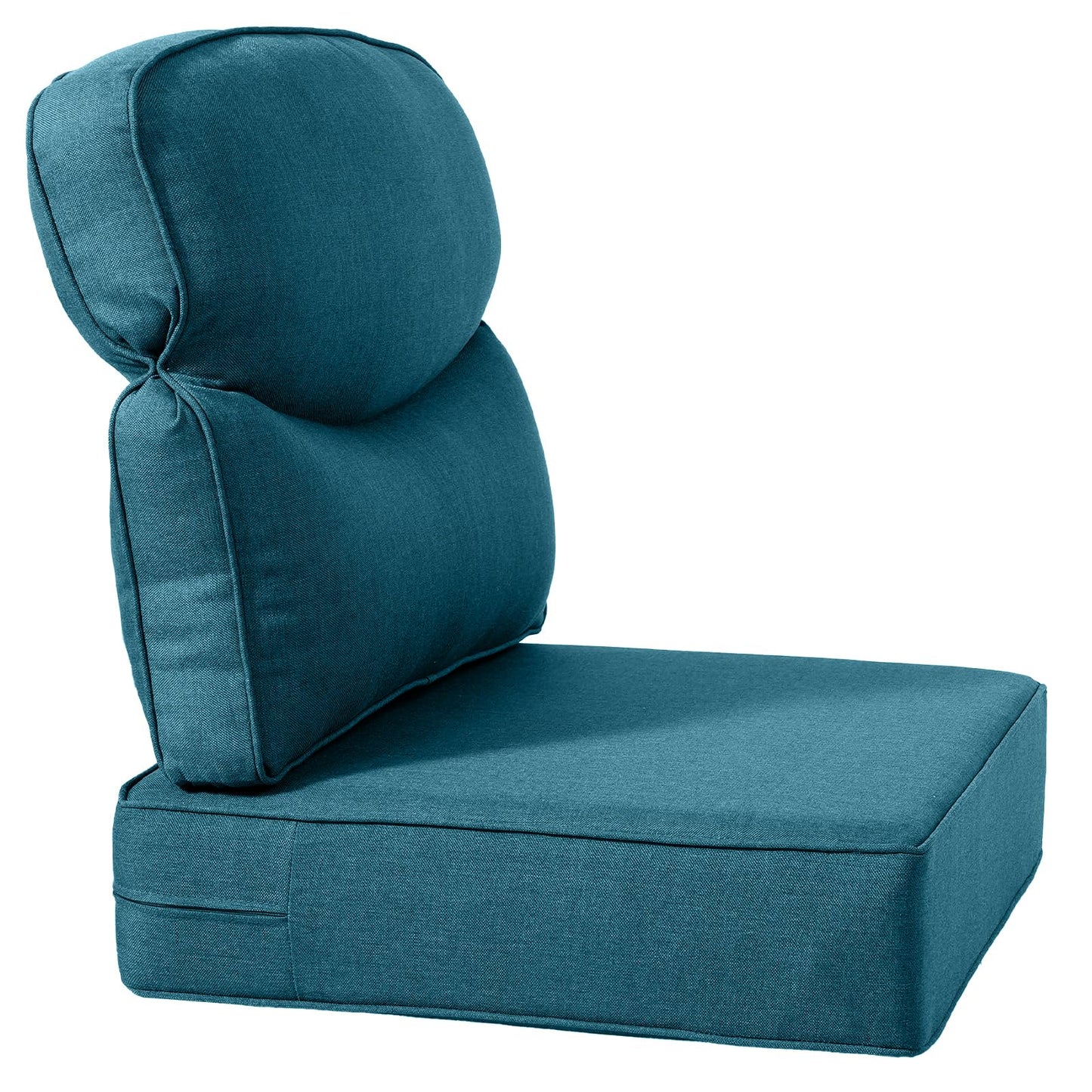 Pop 22*24*6" Outdoor Replacement Cushions Smile Peacock Blue