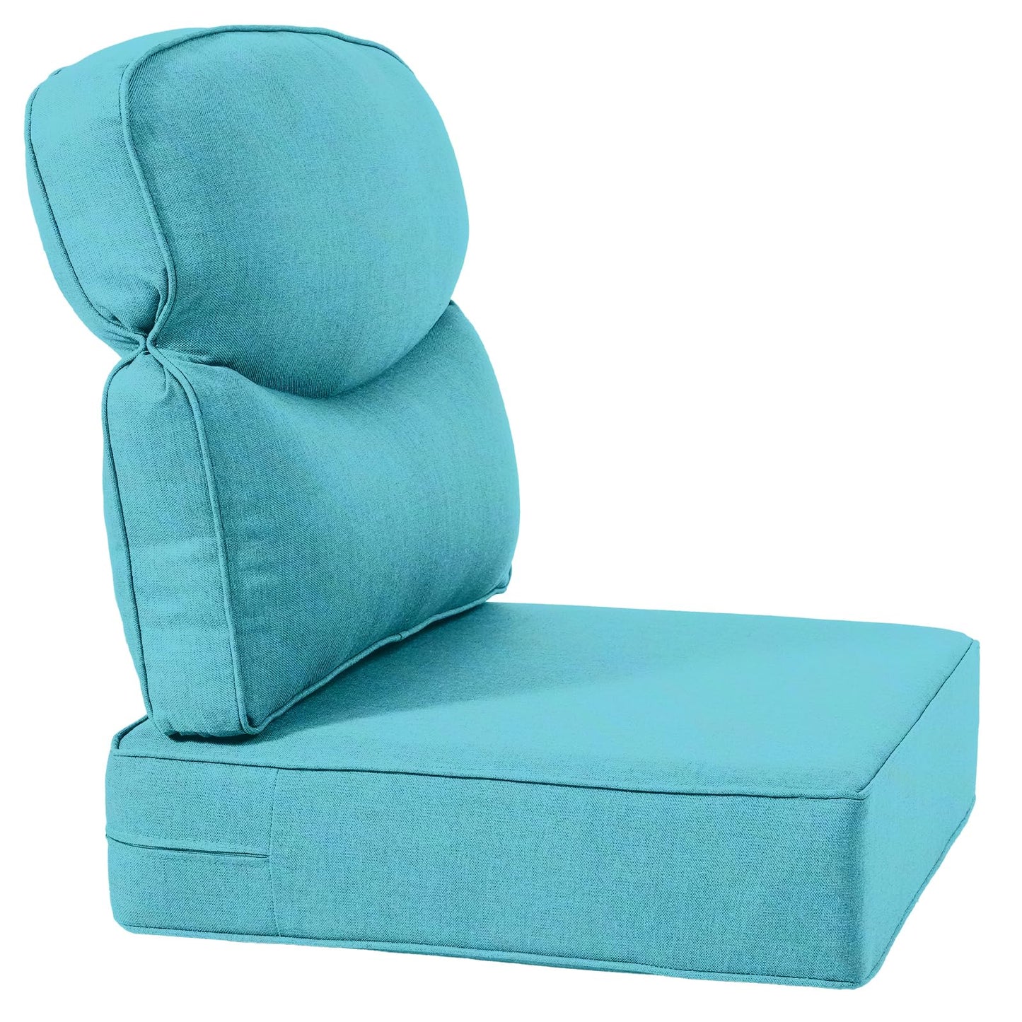 Pop 24*24*6" Outdoor Replacement Cushions Smile Turquoise